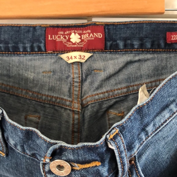 Lucky Brand 221 Original Straight Jeans 34W/32L - Picture 4 of 8